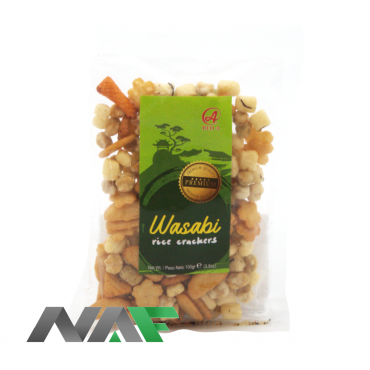 RED-A GALLETA ARROZ WASABI 100G*12