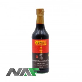 李锦记草菇老抽 500G