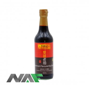 MUSHROOM FLAVOURED SOY SAUCE LKK 500G
