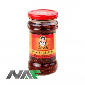 CHICKEN FLAVOUR CHILI OIL WITH TOFU LAOGANMA 280G