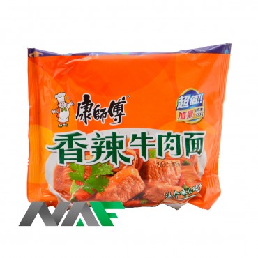 康师傅(袋)香辣牛肉面 24/100G