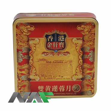 金轩宝双黄白莲蓉月饼 600G