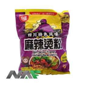 TALLARINES INSTANTÁNEOS DE SOJA BAIJIA PICANTE 105G