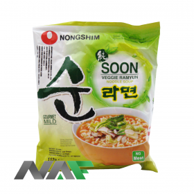 农心蔬菜拉面（袋）112G