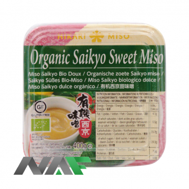 MISO ORGÁNICO SAIKYO DULCE MISO PASTA 400G