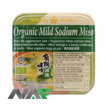 HIKARI MISO ORGANIC MILD SODIUM ISO PASTE 500G