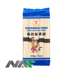 TOMOSHIRAGA SOMEN WHITE NOODLE 400G